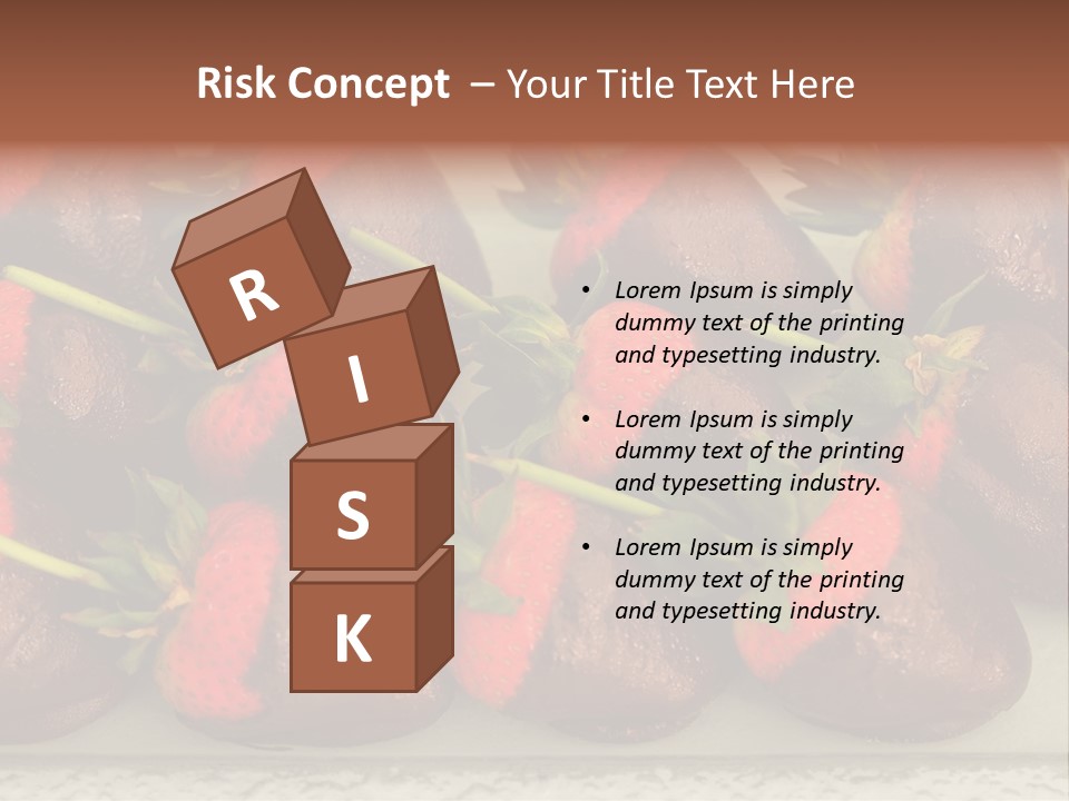 Covered Indulgence Group PowerPoint Template