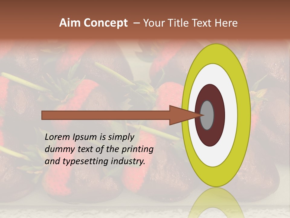 Covered Indulgence Group PowerPoint Template