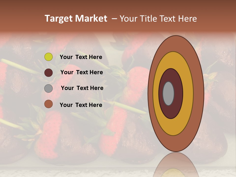 Covered Indulgence Group PowerPoint Template