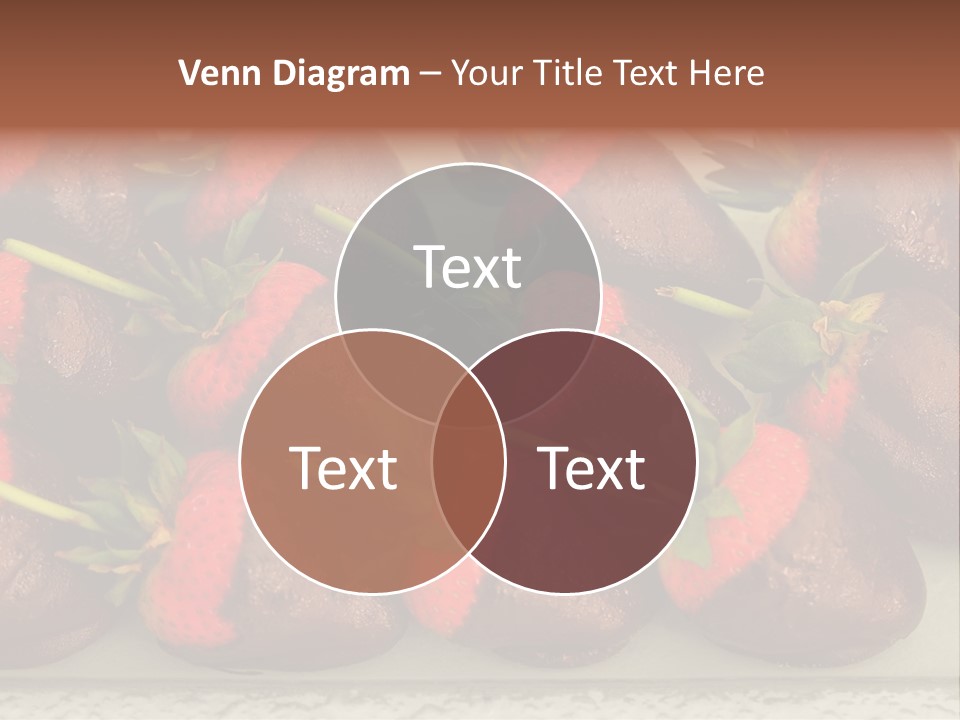 Covered Indulgence Group PowerPoint Template