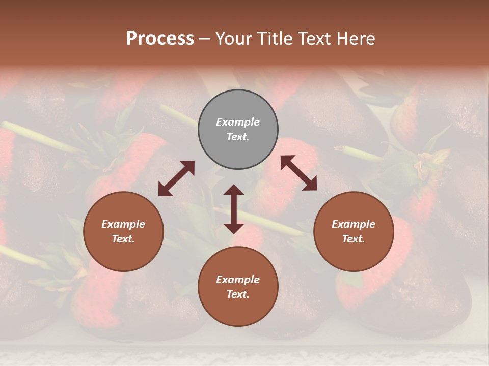 Covered Indulgence Group PowerPoint Template