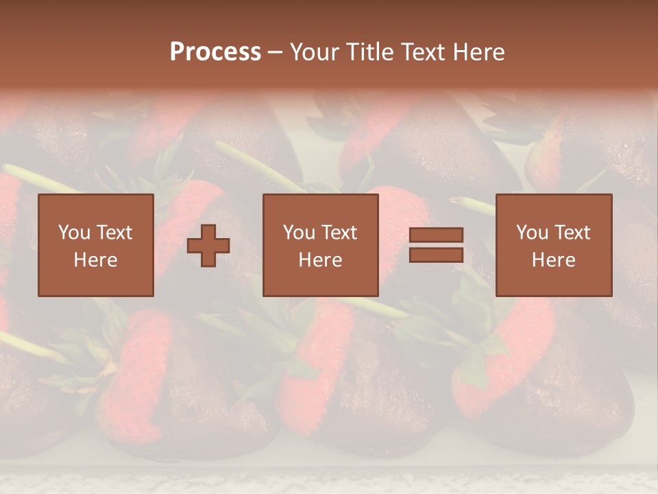 Covered Indulgence Group PowerPoint Template