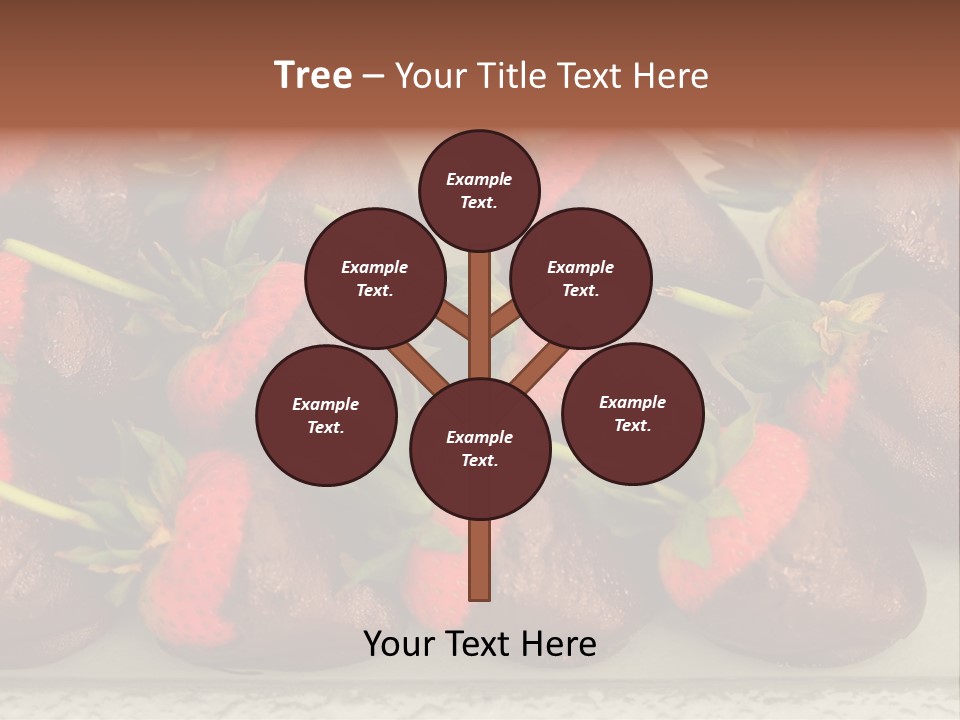 Covered Indulgence Group PowerPoint Template