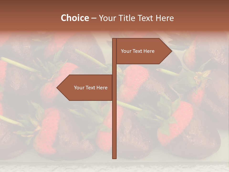 Covered Indulgence Group PowerPoint Template