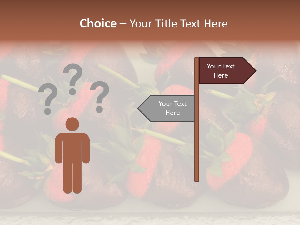 Covered Indulgence Group PowerPoint Template