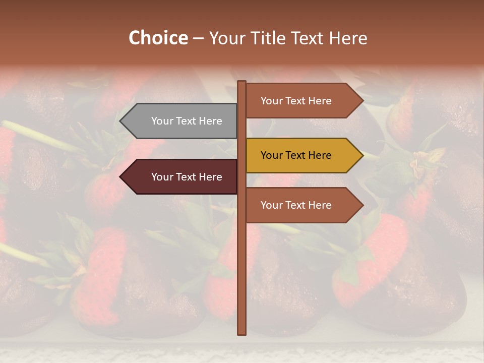 Covered Indulgence Group PowerPoint Template
