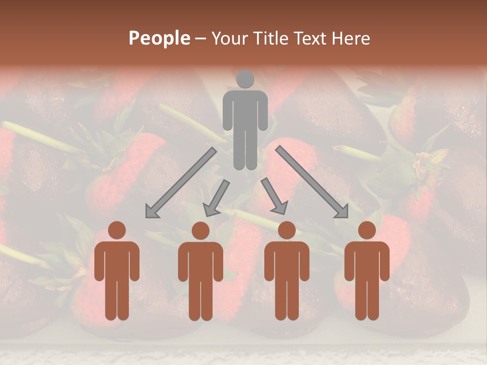 Covered Indulgence Group PowerPoint Template