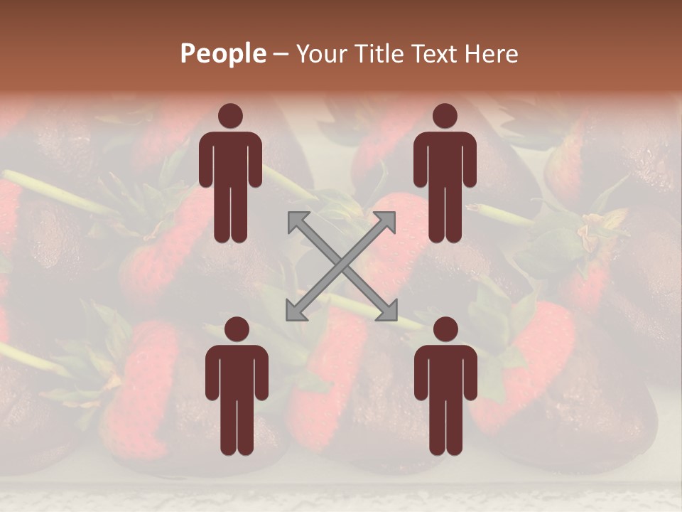 Covered Indulgence Group PowerPoint Template