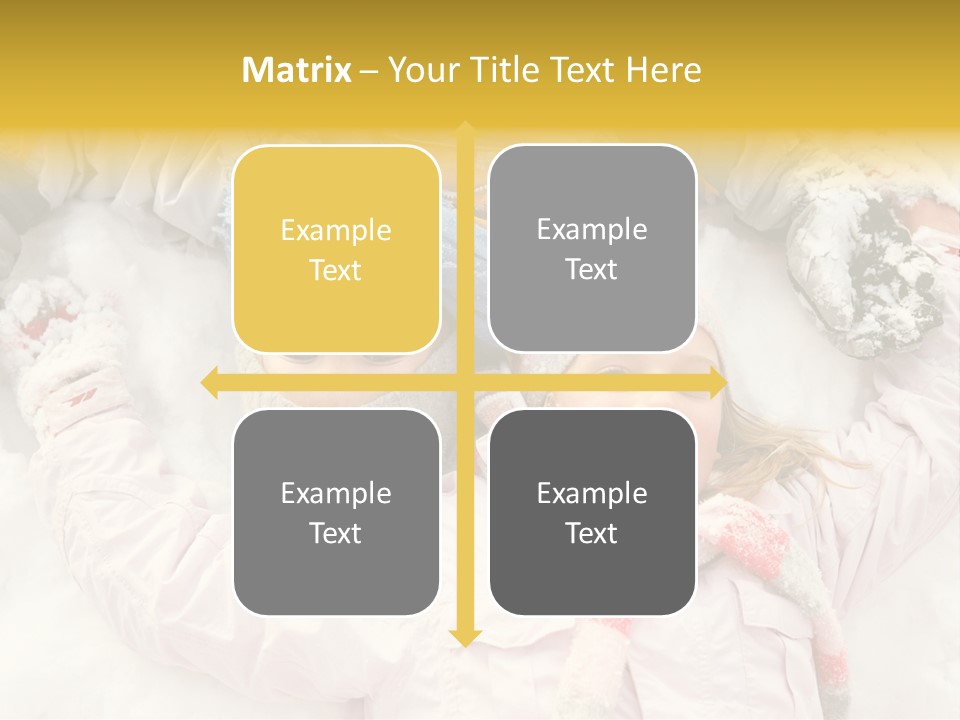 Female Cold Laughter PowerPoint Template