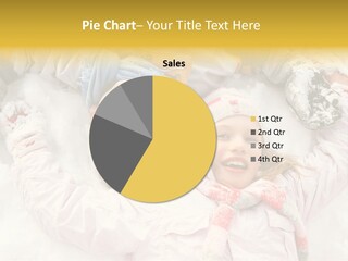 Female Cold Laughter PowerPoint Template