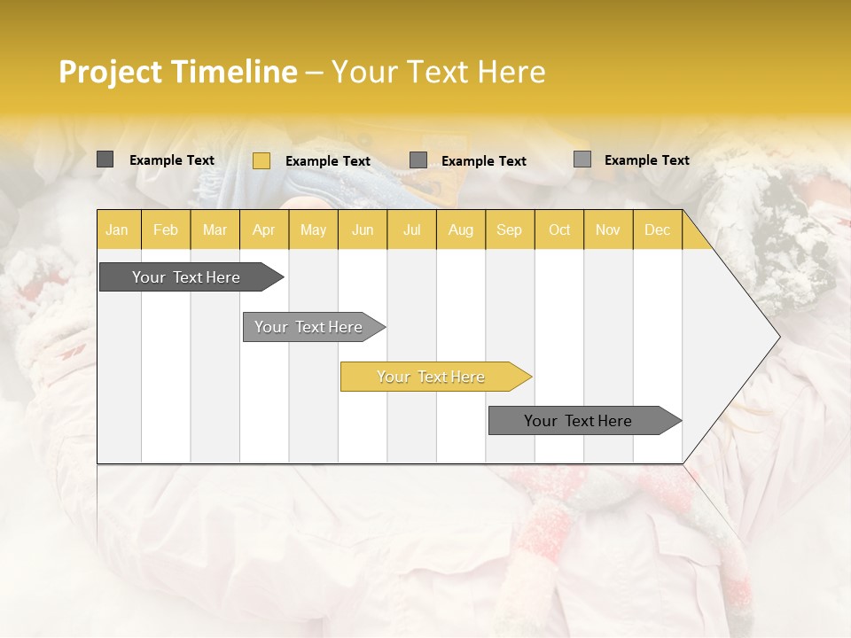 Female Cold Laughter PowerPoint Template