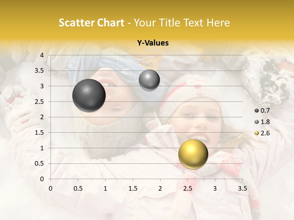 Female Cold Laughter PowerPoint Template