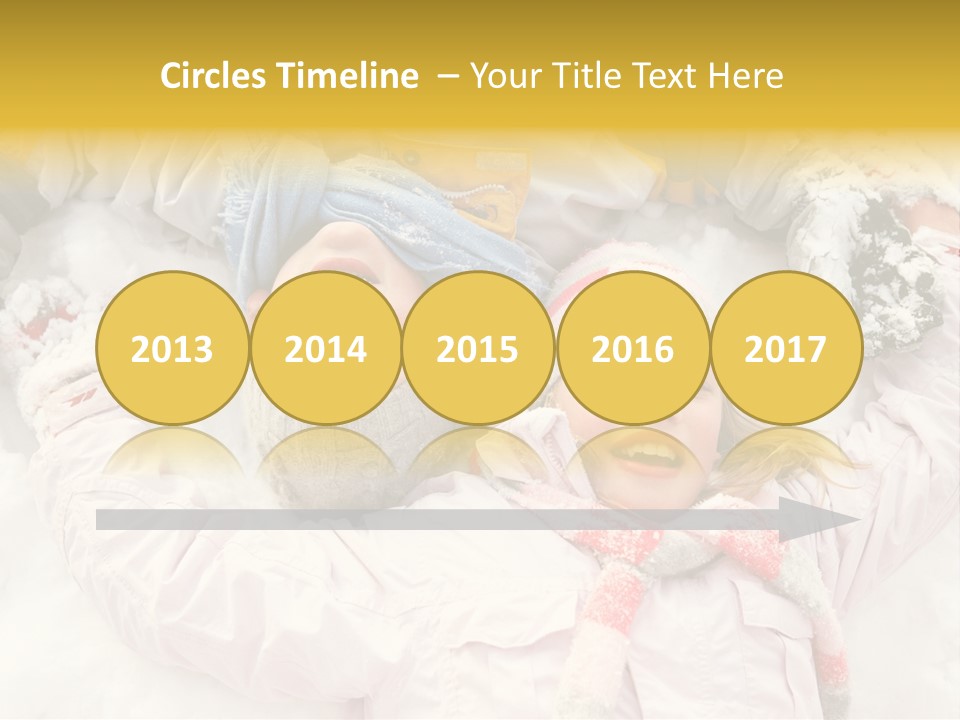 Female Cold Laughter PowerPoint Template