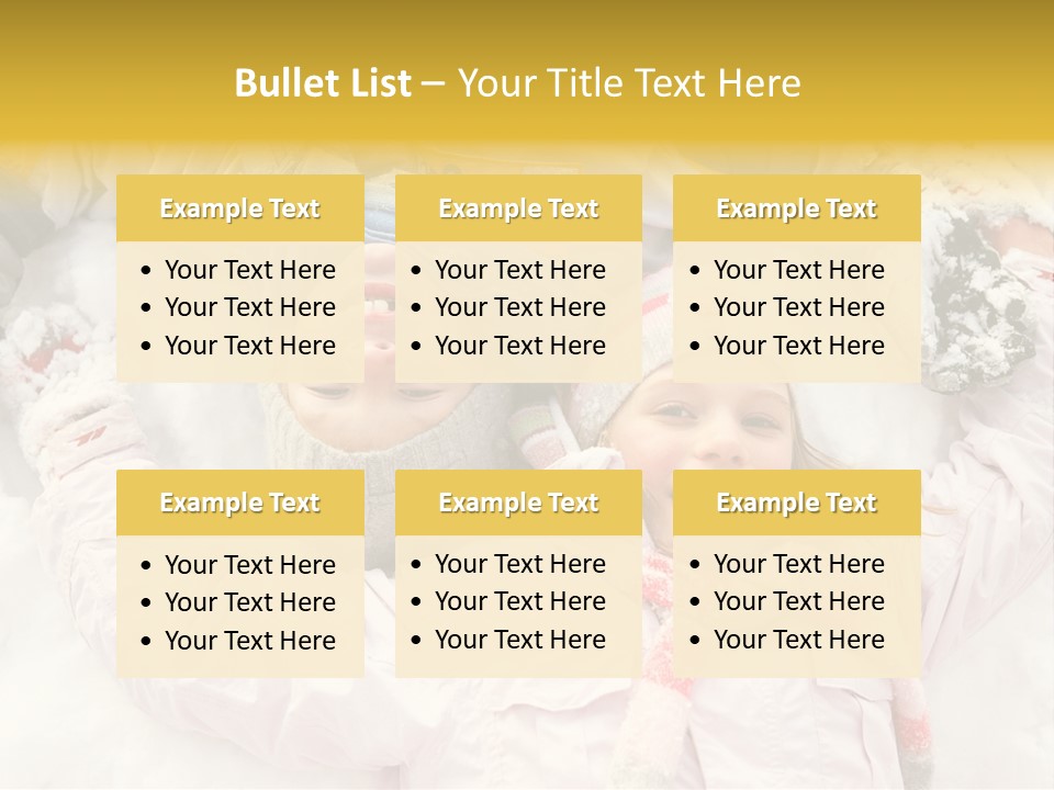 Female Cold Laughter PowerPoint Template