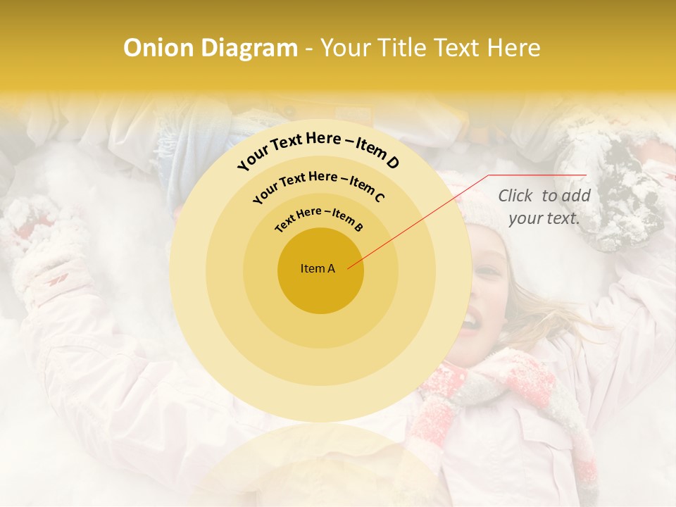 Female Cold Laughter PowerPoint Template