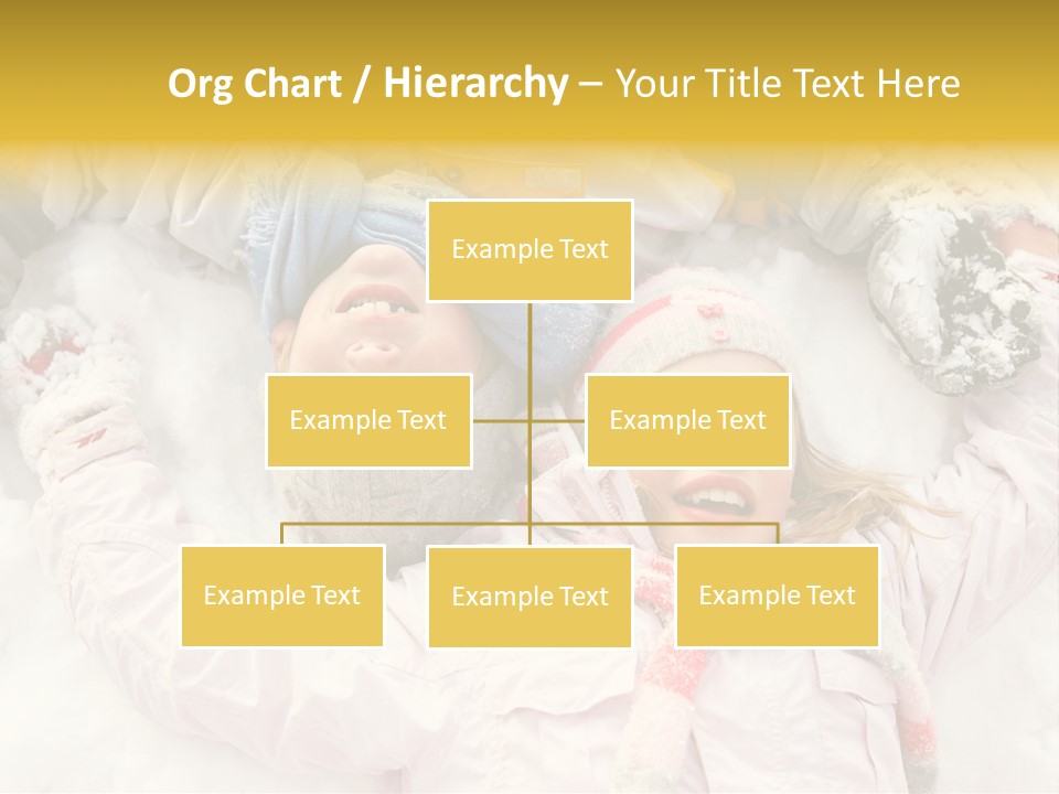 Female Cold Laughter PowerPoint Template