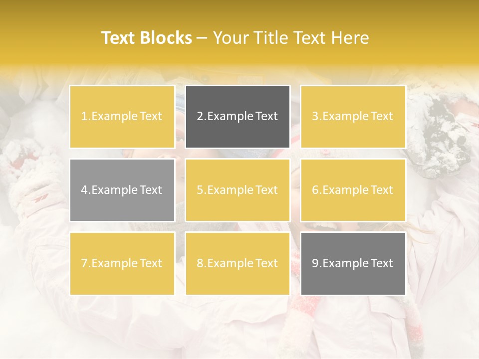 Female Cold Laughter PowerPoint Template