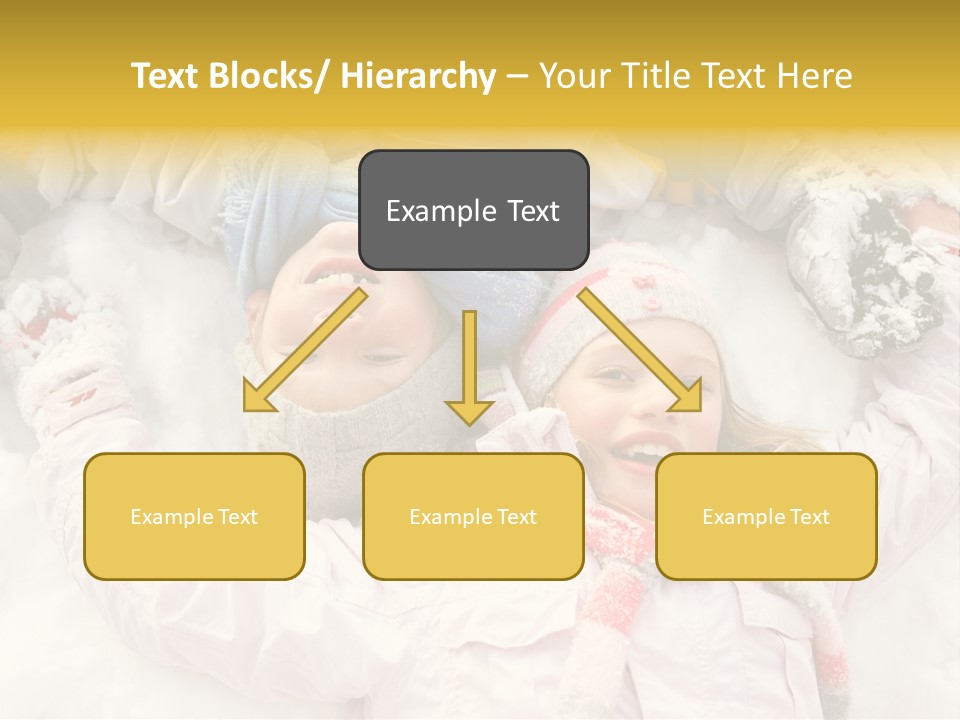 Female Cold Laughter PowerPoint Template