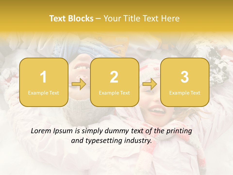 Female Cold Laughter PowerPoint Template