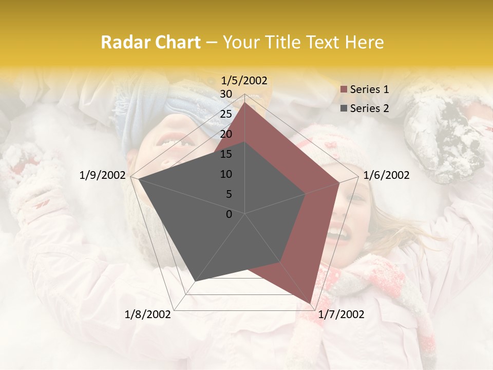 Female Cold Laughter PowerPoint Template