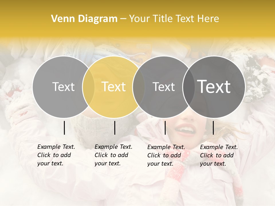 Female Cold Laughter PowerPoint Template