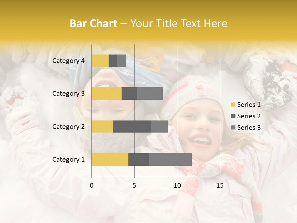 Female Cold Laughter PowerPoint Template