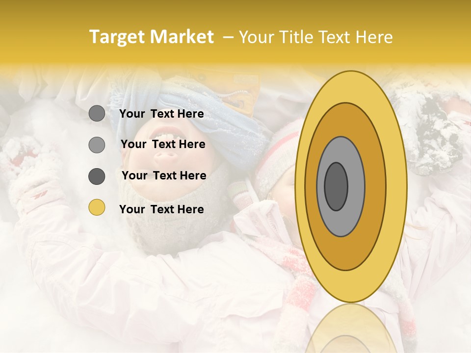 Female Cold Laughter PowerPoint Template