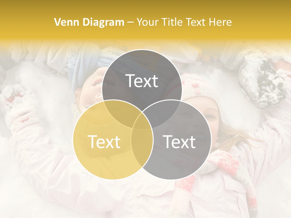 Female Cold Laughter PowerPoint Template