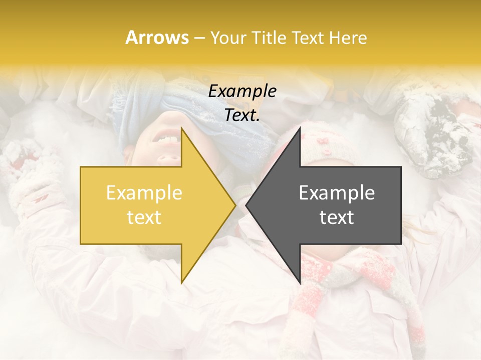 Female Cold Laughter PowerPoint Template