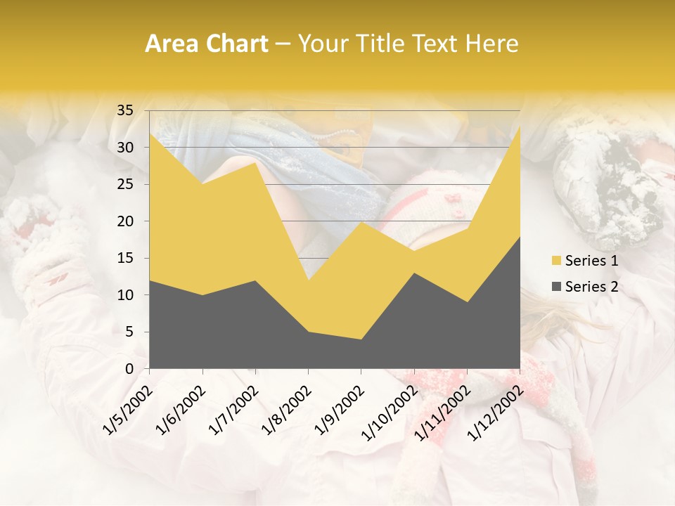 Female Cold Laughter PowerPoint Template