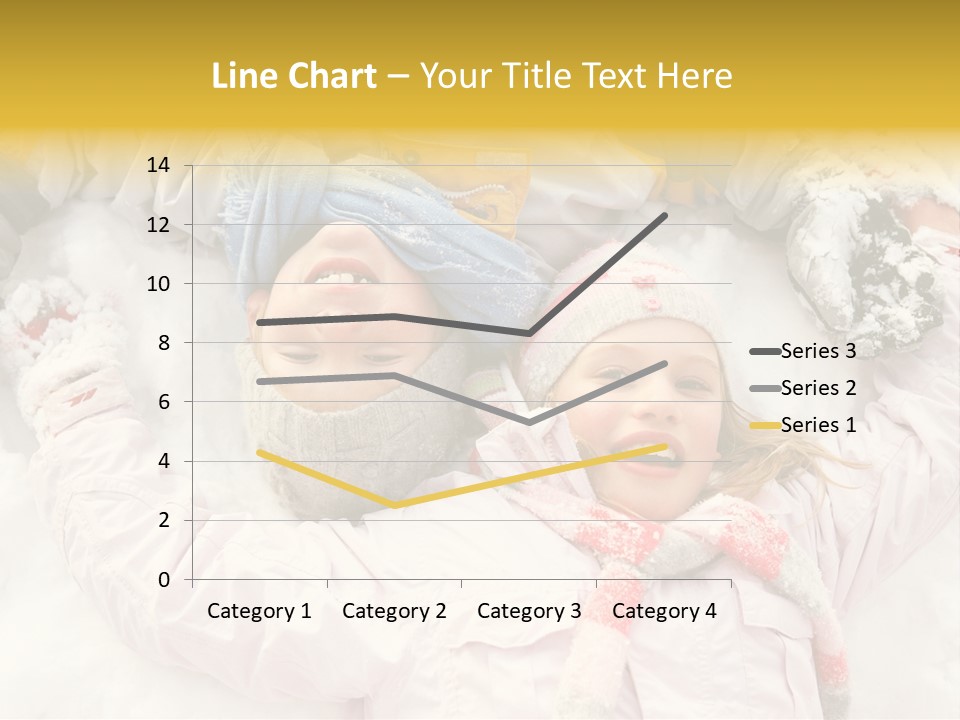 Female Cold Laughter PowerPoint Template