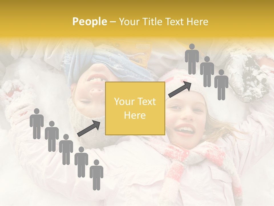 Female Cold Laughter PowerPoint Template