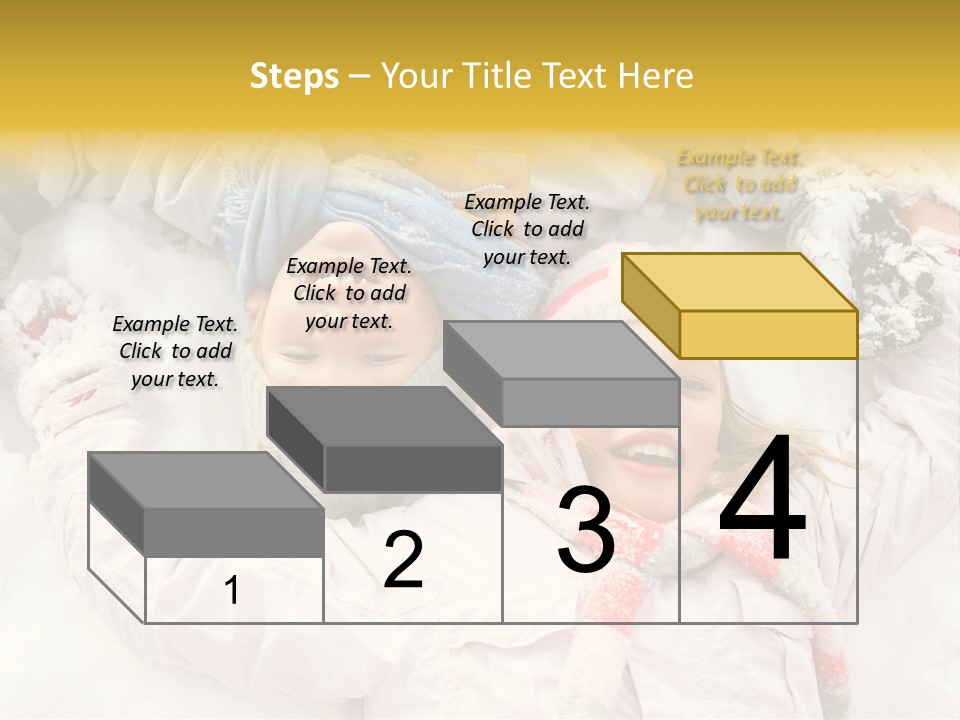 Female Cold Laughter PowerPoint Template