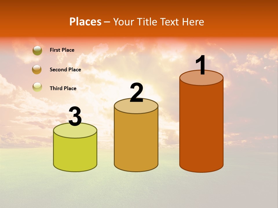 Countryside Country Hill PowerPoint Template