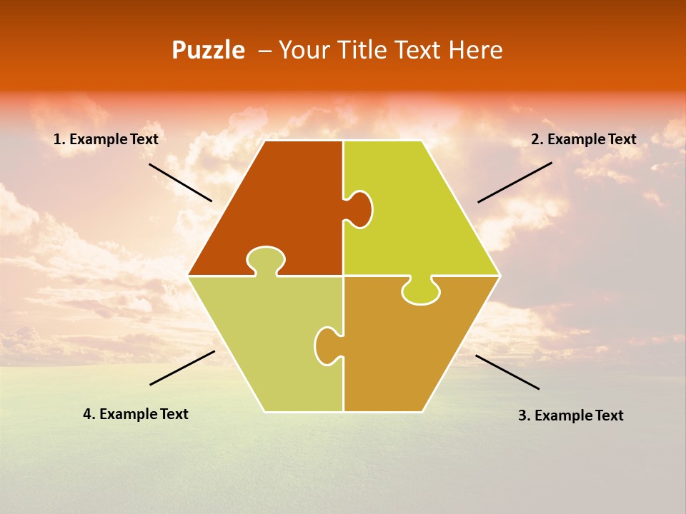 Countryside Country Hill PowerPoint Template