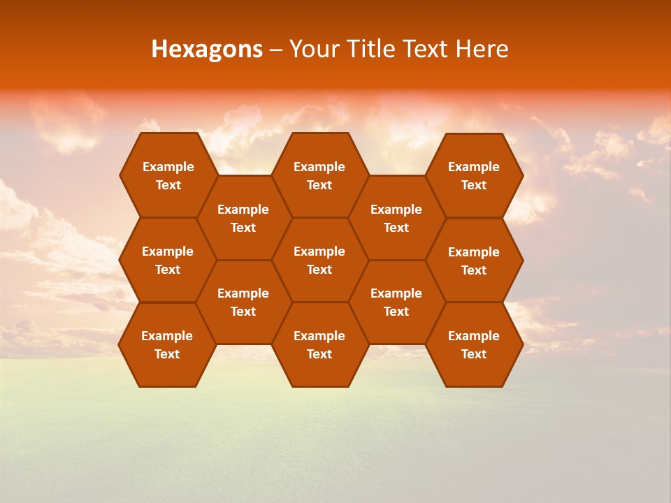 Countryside Country Hill PowerPoint Template