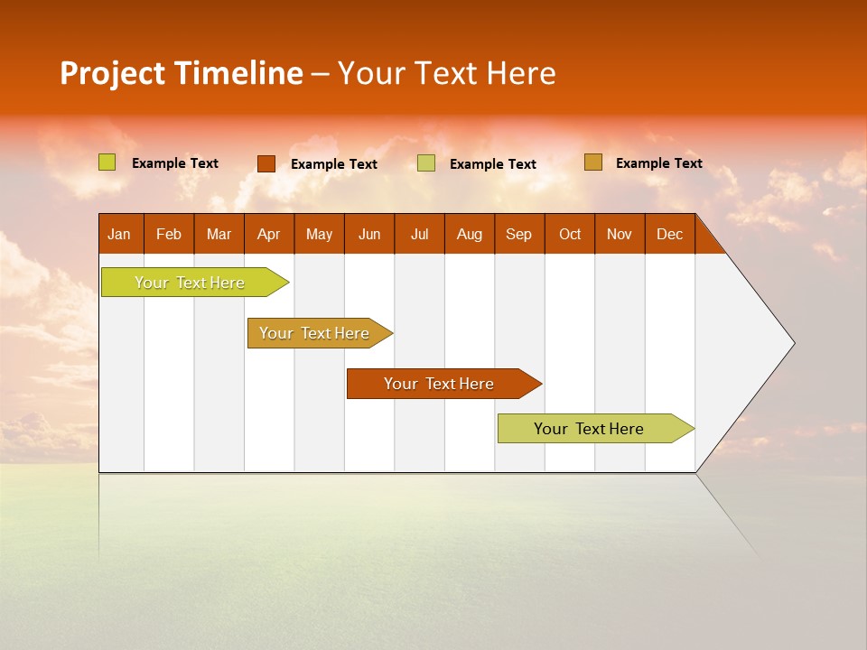 Countryside Country Hill PowerPoint Template