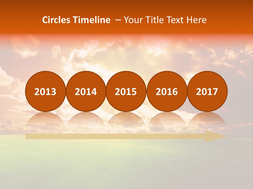 Countryside Country Hill PowerPoint Template