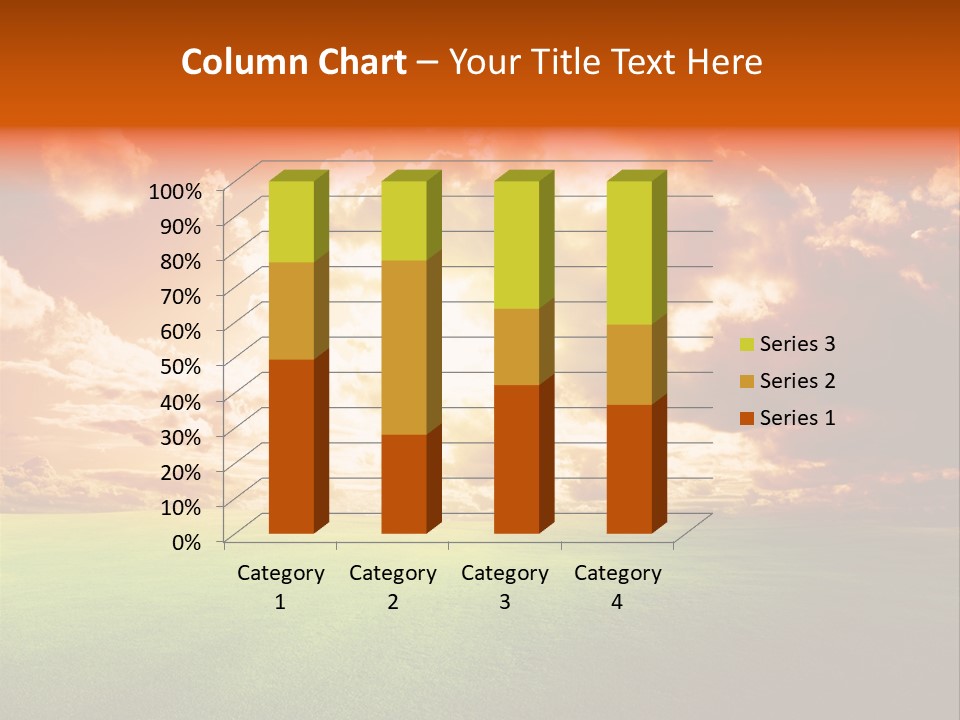 Countryside Country Hill PowerPoint Template