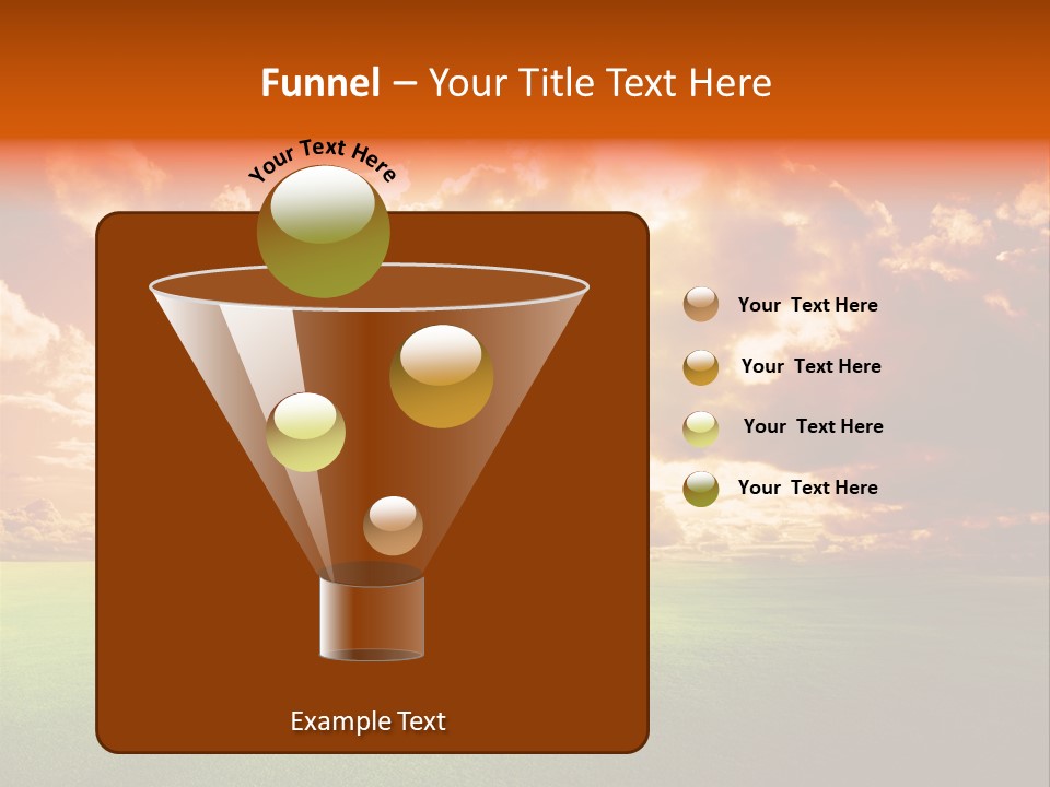 Countryside Country Hill PowerPoint Template
