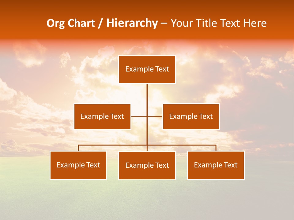 Countryside Country Hill PowerPoint Template