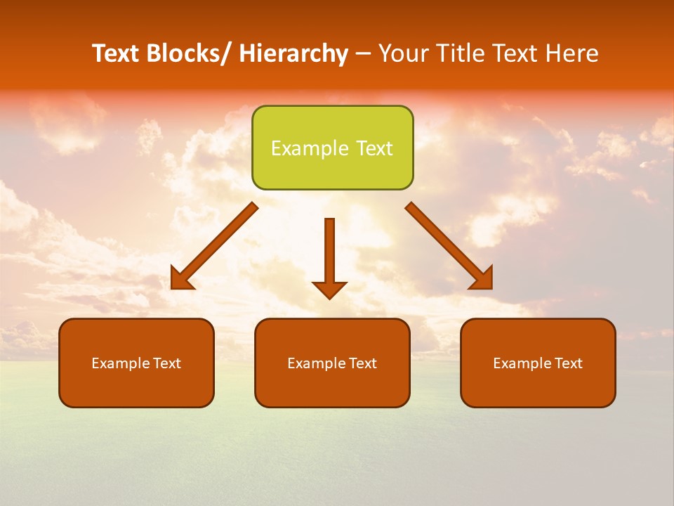 Countryside Country Hill PowerPoint Template