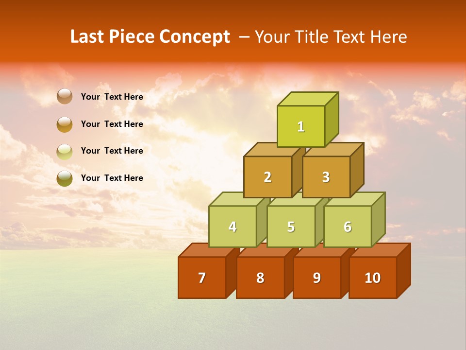 Countryside Country Hill PowerPoint Template