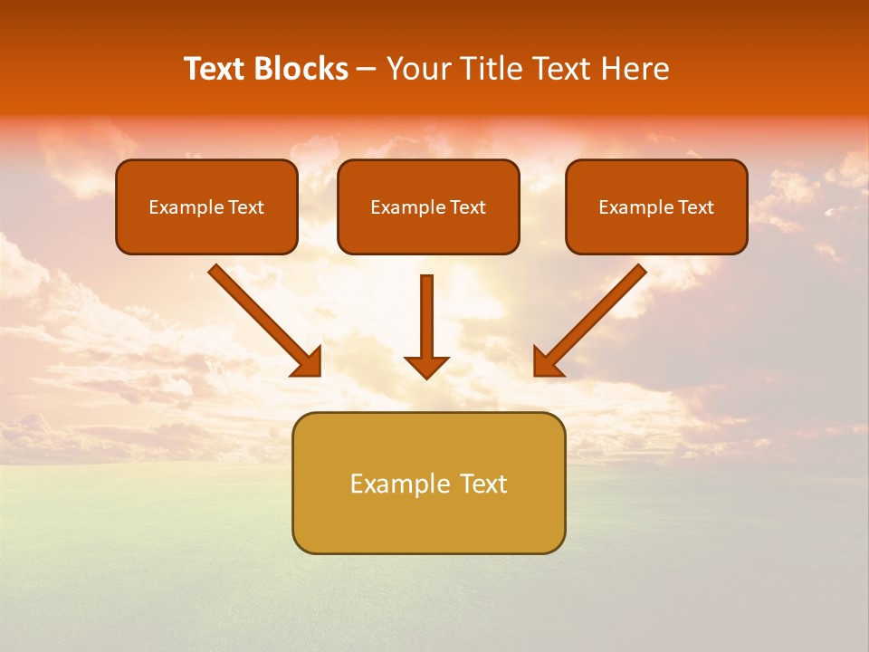 Countryside Country Hill PowerPoint Template