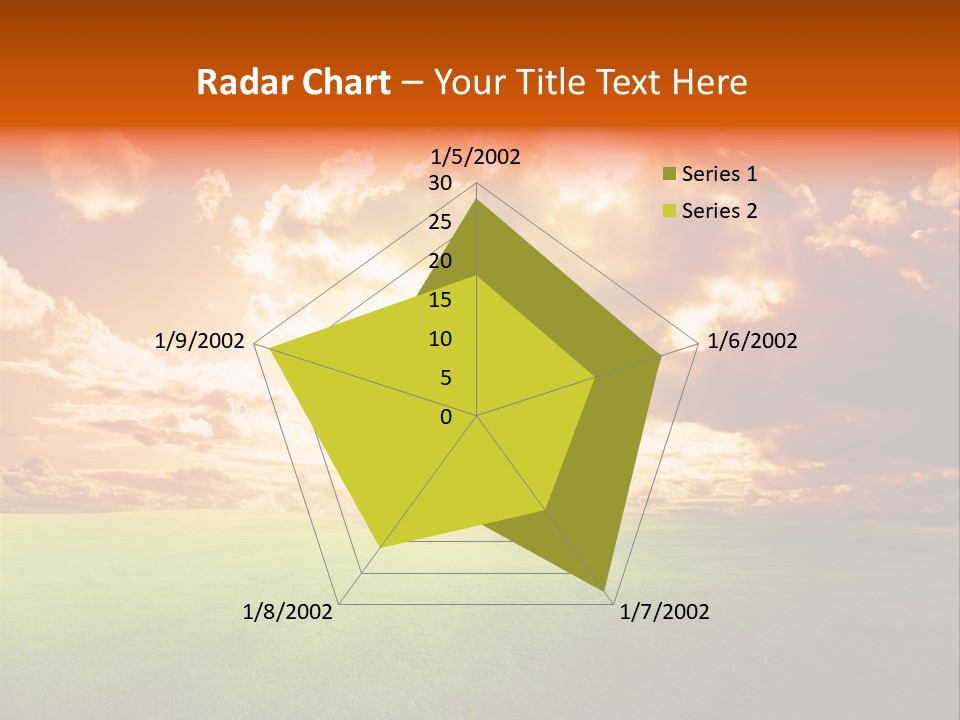 Countryside Country Hill PowerPoint Template