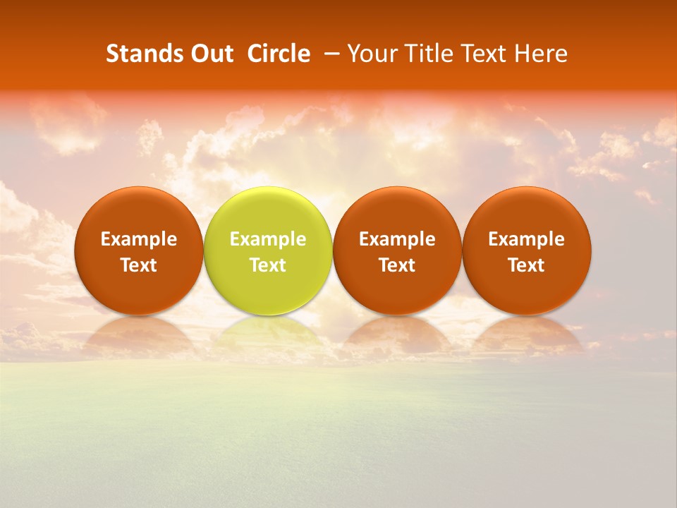 Countryside Country Hill PowerPoint Template