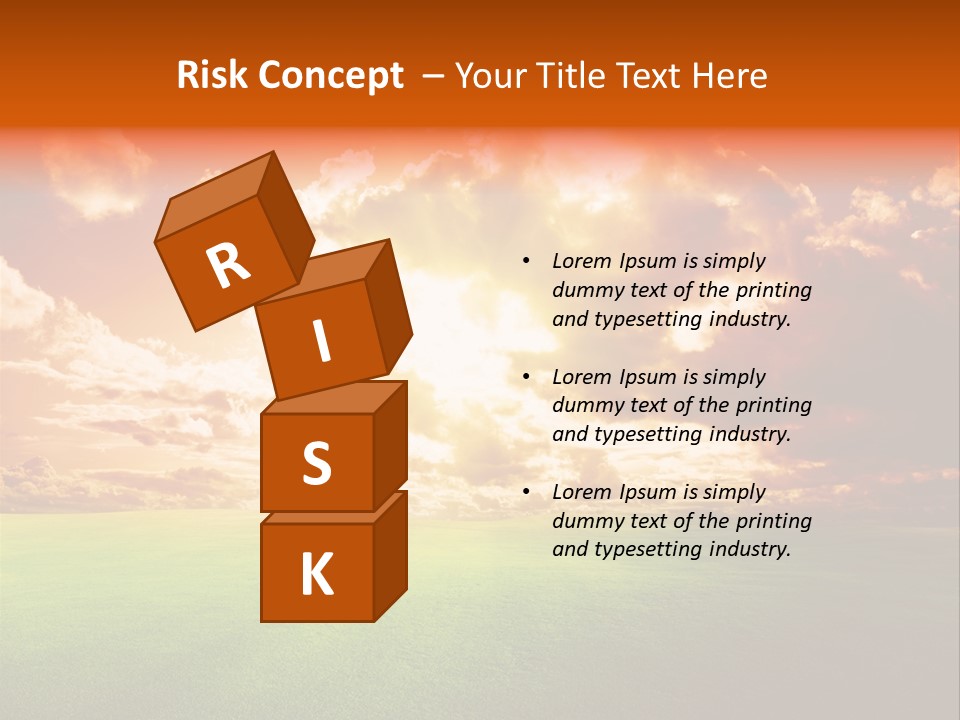 Countryside Country Hill PowerPoint Template