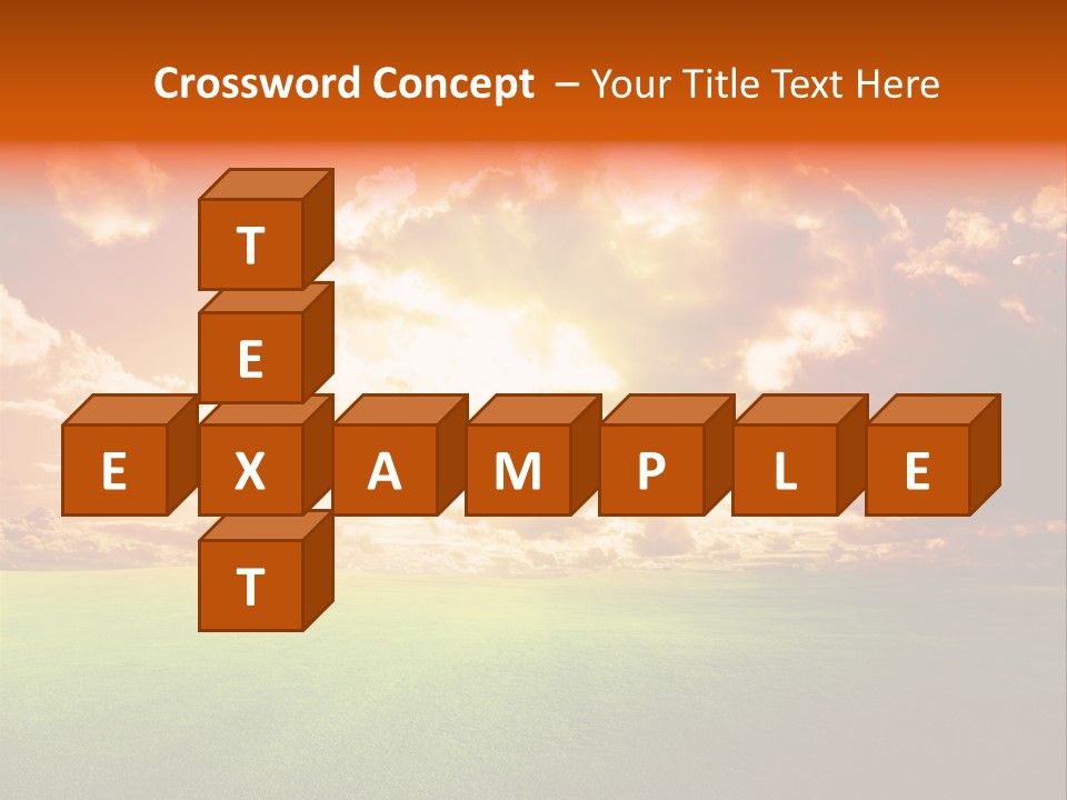 Countryside Country Hill PowerPoint Template