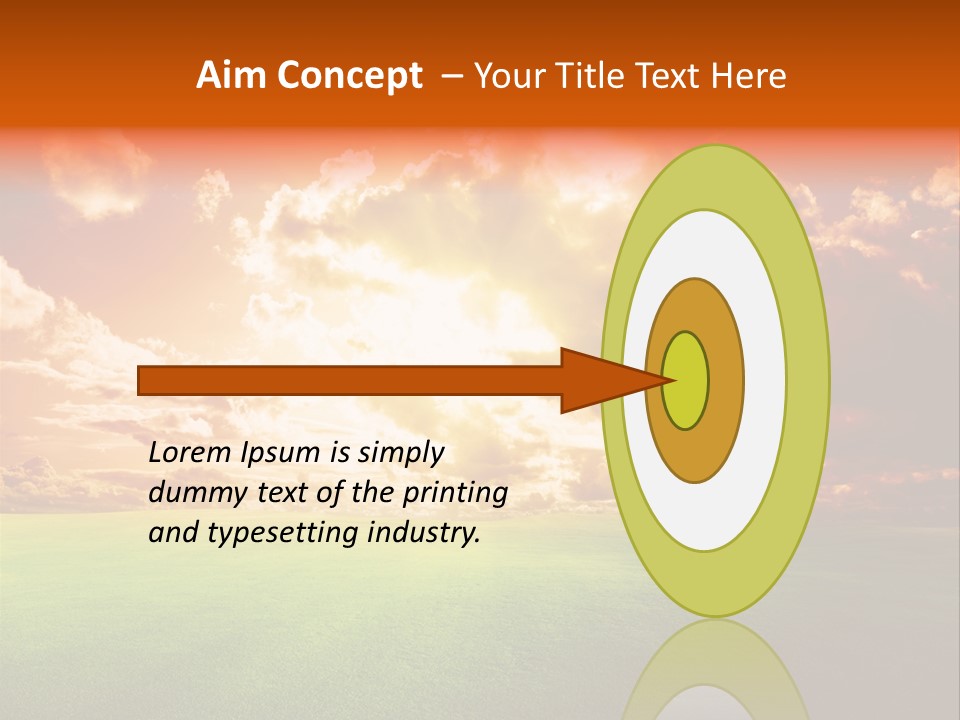 Countryside Country Hill PowerPoint Template