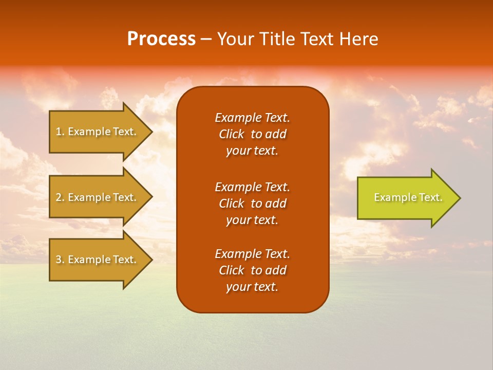 Countryside Country Hill PowerPoint Template